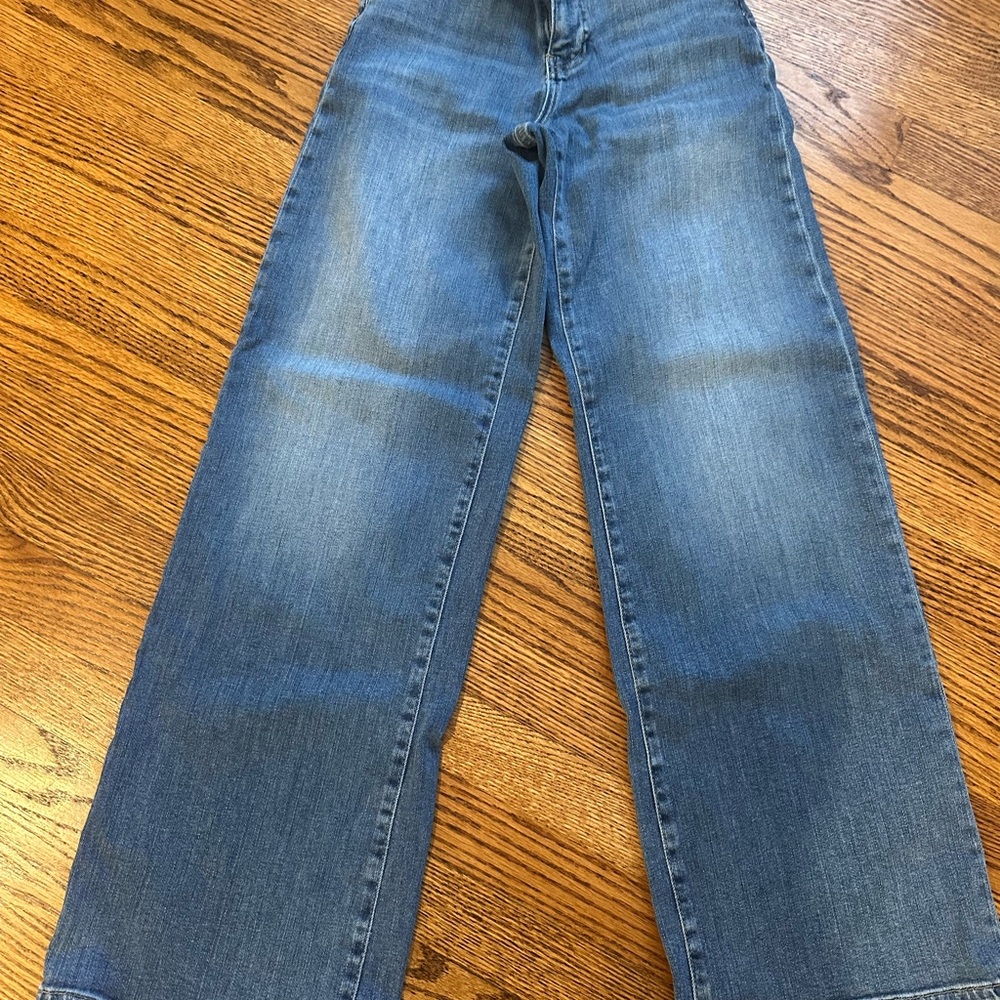 Frame Denim or slim Palazzo Sz 24 Drizzle - Picture 4 of 8